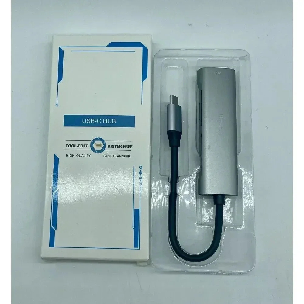 Memory Card Reader SD/TF Card Reader USB-C to MS Type-C Card Reader